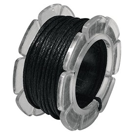 RAYHER 8921301 Cotone di Gioielli Cordino, Cerato, 1 mm Ã ¸, GRANDEZ. Bobina