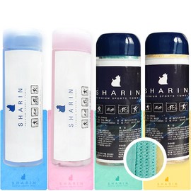 Sharin Embo wet sports towel premium wet swimming sports towel, pink pink_medium / 샤린 엠보 습식 스포츠 타월 프리미엄 습식 수영 스포츠 타올, 핑크핑크_중중