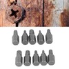 10Pcs Damaged Screw Extractor Hex Bolt Stud Remover Removal Tool