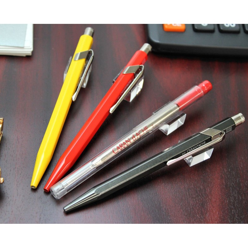 Caran D'ache Refills Red Goliath Medium Point Ballpoint Pen -