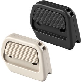 2 PACK Magnetic Box Cutter, Retractable Utility Knife with Ceramic Blade, Stays Sharp Up to 10X Longer, Safe for Kids,Home and Office, Cardboard Cutting Tool