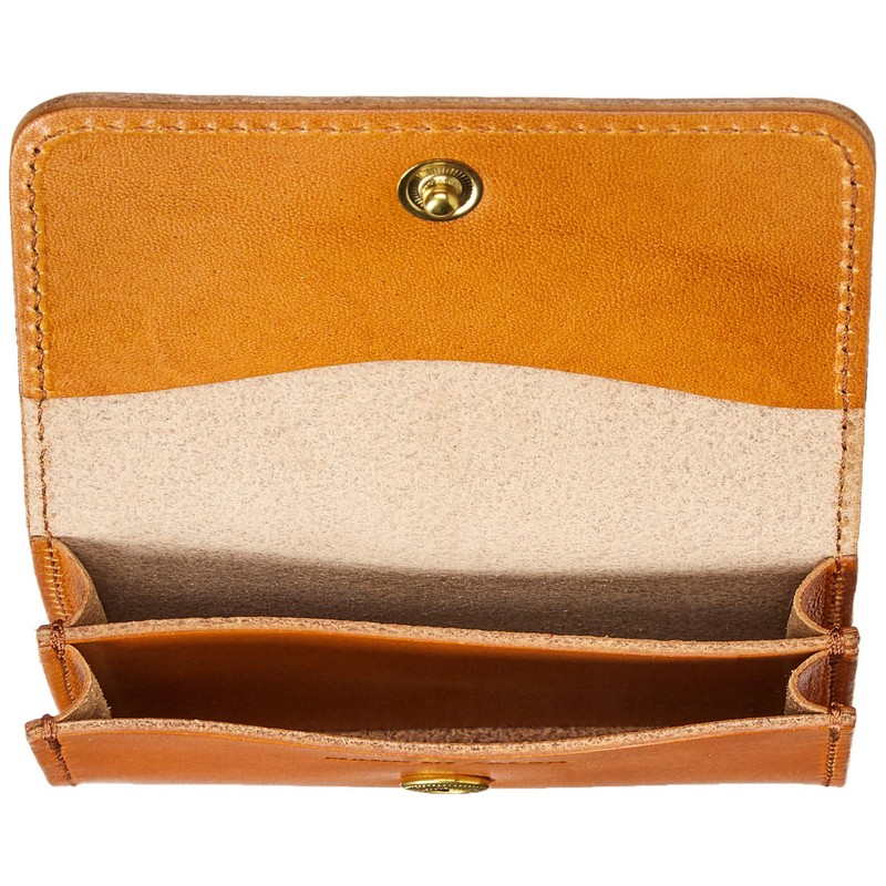 Tachiya H0433N Tochigi Leather Business Card Holder, Braun