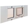 Ideal Pet Products Aluminum Sash Window Pet Door, Adjustable Width