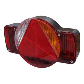 Humbaur 405.00002 Rear Light Right Indicator Parking Light Brake 12 V Trailer Bayonet 5-Pin