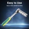 EVRBUL Upgraded Stainless Steel Trailer Jack Electric Drill Adapter with
