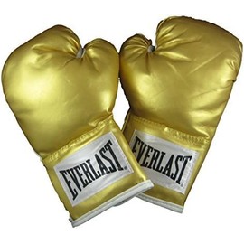 EVERLAST Guantes Entrenamiento Sparring Wrist Strap 12oz (Gold, 12 OZ)