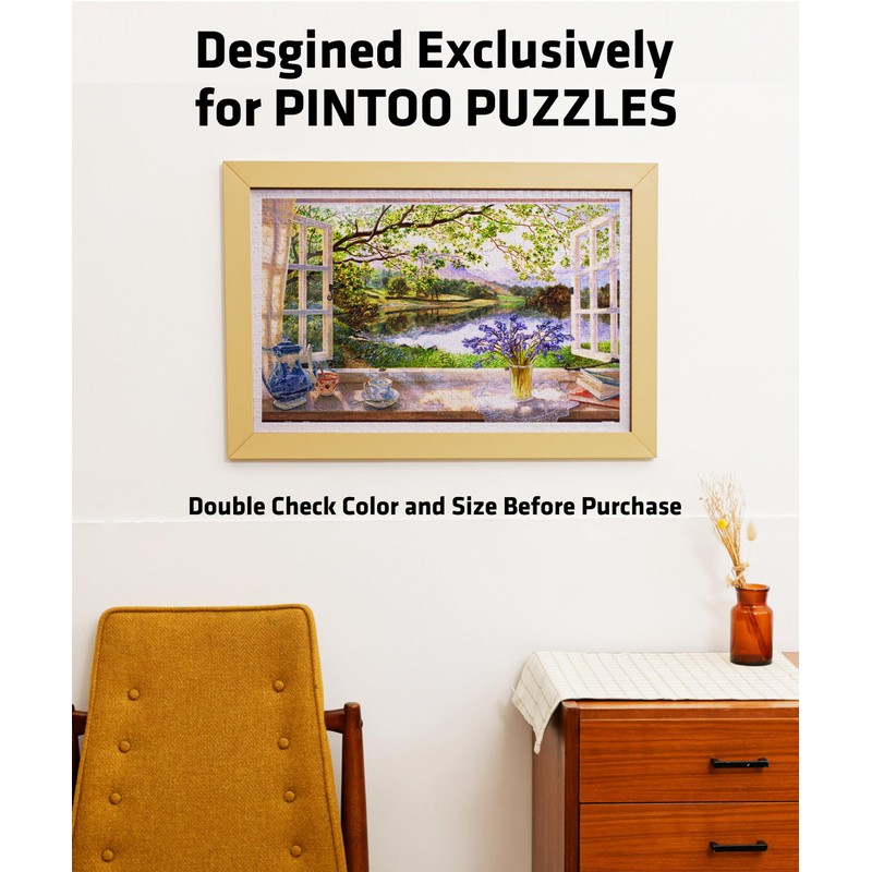 Pintoo Jigsaw Puzzle Frame Tailor-Made for Pintoo's 1000 Pieces Panorama