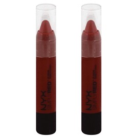 Pack of 2 NYX Simply Red Lip Cream, Knockout SR02