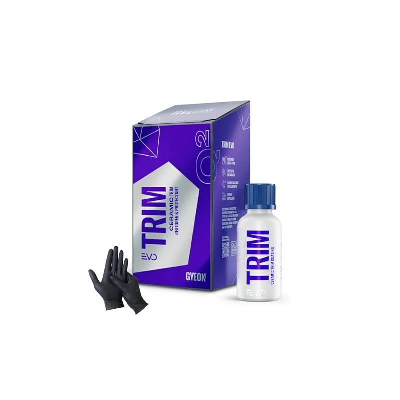 GYEON Q2-TRE TrimEvo Trim EVO 30ml with Nitrile Gloves