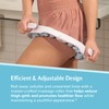 M3 Naturals Anti Cellulite Massage Roller with Grip-Friendly Design &