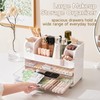 UFORU Makeup Organizer for Vanity with 2 Large Drawers, Cosmetic