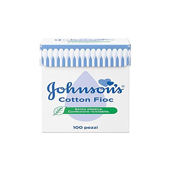 Johnson & Johnson 's Cotton FIOC Wattepads 100Â P