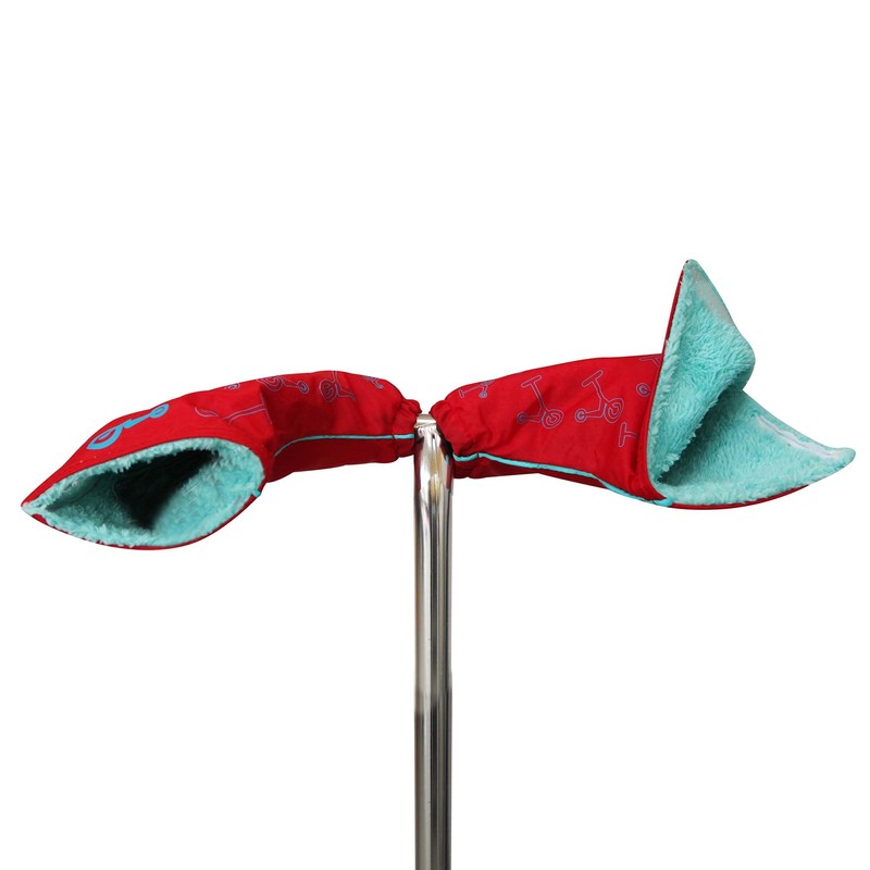 NEW! Scooterearz Red Handwarmers for Scooters