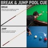 Kmise Break Jump Cue Stick, 21oz 23oz 25oz 28oz Pool