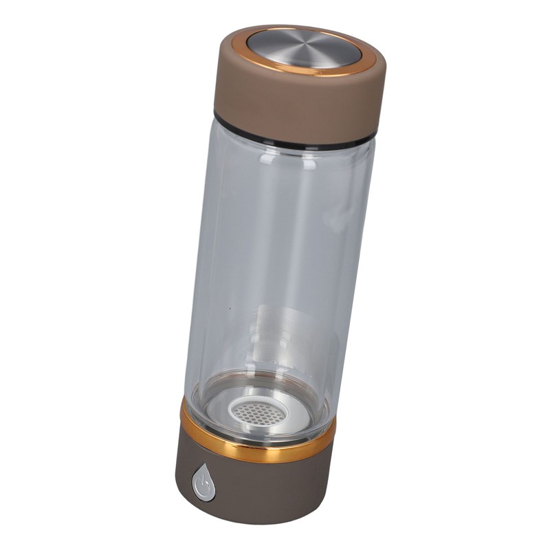 Hydrogen Water Bottle Generator Glass Smart Portable Rechargeable Ionizer Machine