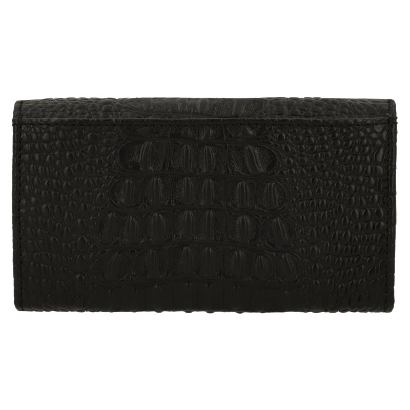 Gusti Helga Women's Leather Purse Black Leather, black, Classic