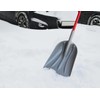 TABOR TOOLS Snow Scoop with Fiberglass Handle, 15 Inch Wide