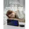 ROCAM Alarm Clock Loud for Deep Sleepers and Deaf, 7