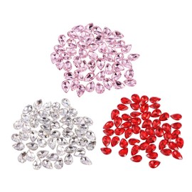 Hohopeti 150pcs Glamourous Nail Art Supply Water Drop Crystal Diamond Rhinestones for DIY
