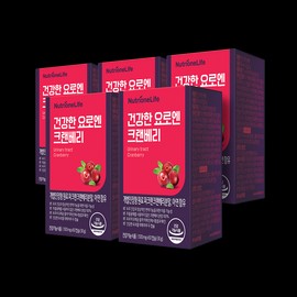 Nutrione Healthy Urinary Tract N Cranberry 5 Boxes 5 Month Supply Nutrients Parkran / 뉴트리원 건강한 요로 엔 크랜베리 5박스 5개월분 영양제 파크랜
