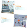 ORFOFE DIY Boys and Girls Room Decor Basketball Football Wall