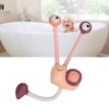 Baby Bath Shower Head Double Sprinkler Bathtub Tub Snail Shaped