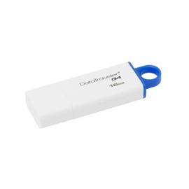 Kingston DTIG4/16GB Data Traveler G4 USB 3.1 Gen 1/USB 3.0 Flash Drive, 16 GB, Blue/White
