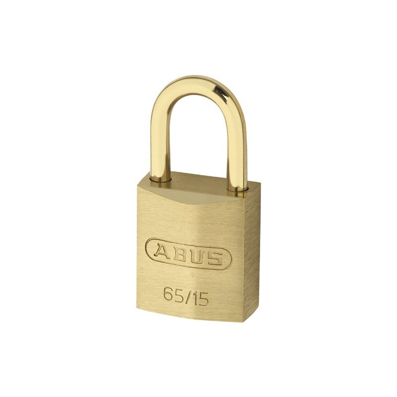 Abus 65MB/15mm Solid Brass Padlock KA