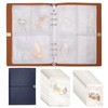 CHGCRAFT Jewelry Storage Book with Pockets Jewelry Travel Organizer with
