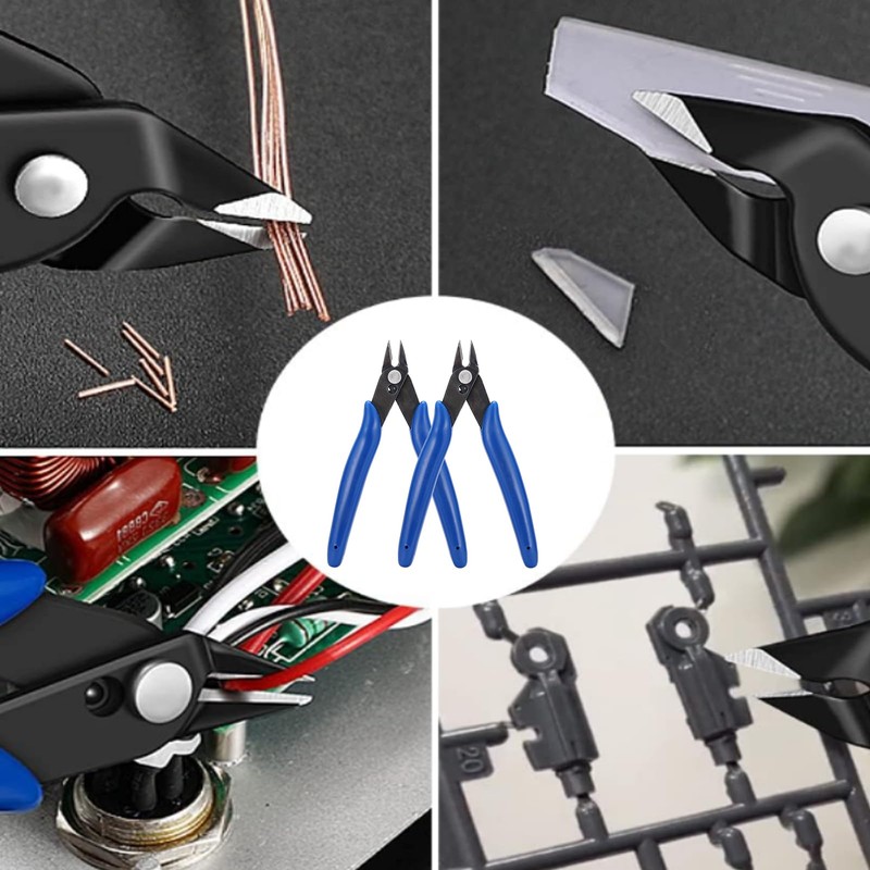 Lolileo 1PC Wire Cutter, Precision Electrical Cable Cutters, Wire Flush