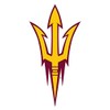 Craftique Arizona State Sun Devils Decal (REF Pitchfork Decal (4"),
