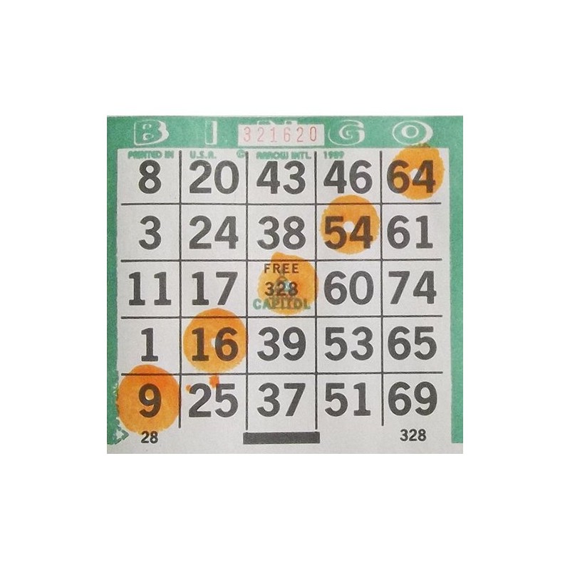 Dab-O-Ink One Dozen 3oz Orange Bingo Dauber