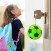 WADY Safety Reflector Pendants, Reflective Keychains, 20 PCS Night Light