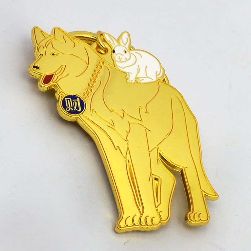 Isui W5320 Lucky Charm Keychain Money Luck Dog Rabbit Keychain
