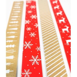 80 Christmas Paper Chains Garlands - Christmas Craft (80 Kraft Paper Chains)