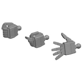 Bandai Hobby HD MS Hand 04 EFSF Builders Parts (1/144 Scale), Large