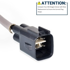 Nifeida 234-9052 - Sensor de oxígeno O2 de relación de aire y combustible, compatible con Toyota Corolla Matrix Pontiac Vibe 2007-12 Toyota Yaris 2007-09 Lexus LS460 OEM # 894670202 250-54006