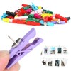 100pcs Push Pins Clips Small Mini Colorful Picture Photo Clips
