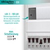 Oktaplex Set of 2 EDI Twilight Switches DIN Rail 35