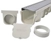 NDS Pro Series Channel Drain Kit, 5-1/2 in. X 39-3/8