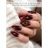 EBANKU 24PCS Tiras de Esmalte de Uñas de Gel Semi-Curado,