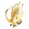 Gold Napkin Holder Elegant Modern Tissue Dispenser Stand Zinc Alloy