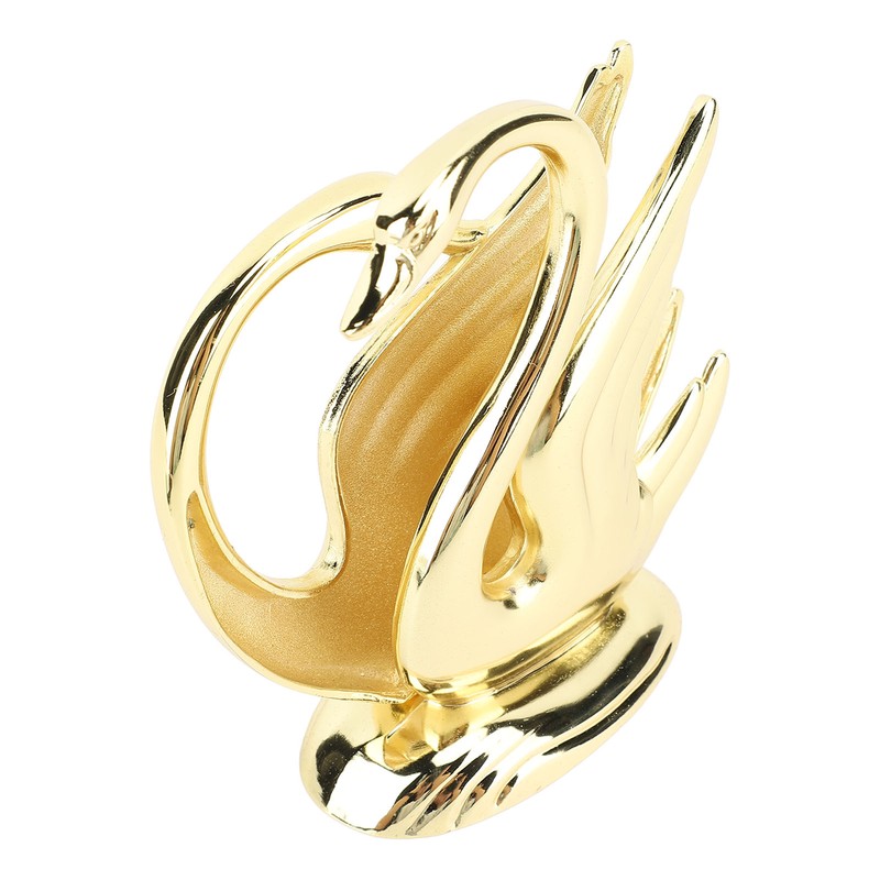 Gold Napkin Holder Elegant Modern Tissue Dispenser Stand Zinc Alloy