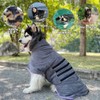 Dog Drying Coat Bathrobe Towel,Microfibre Material Fast Drying Super Absorbent