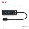 Club3D CSV-1549 USB Type-C 3.2 Gen1 to 3 Port USB