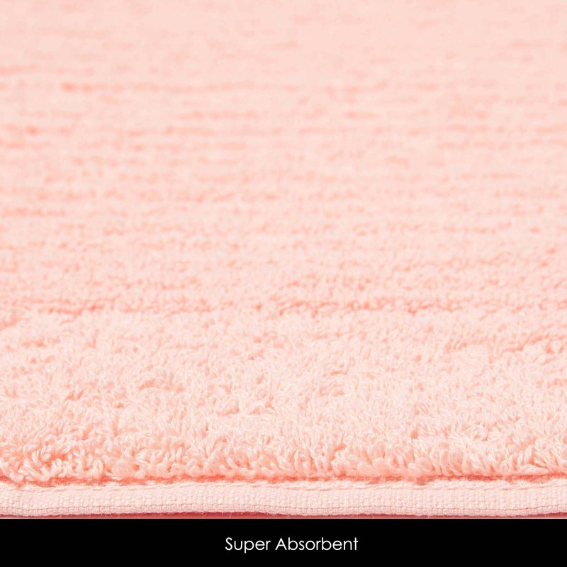 HOMESCAPES Imperial Plain Bath Mat 50 x 80 cm -