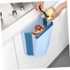 Levemolo Creative Wall Mounted Folding Trash Can Versatile Trash Container