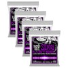 4 PACK Ernie Ball P02920 M-Steel Power Slinky Electric Guitar