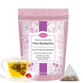 VAEYAE 20 Pcs Ulcer Healing Herbal Tea, Warm Stomach Promote Healthy Digestion, Regulate Gastritis, Stomachache and Various Stomach Discomfort Natural Ulcer Remedy Solution