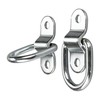 VEHIRIE 6 Pack D-Ring Tie Downs Anchors 1/4" Heavy Duty